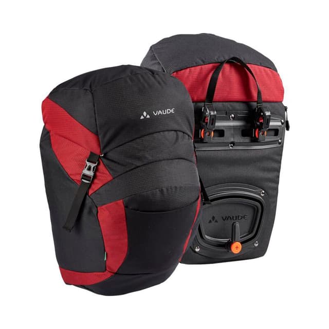 vaude OnTour Front Borsa per bicicletta rosso