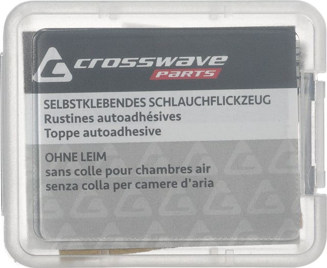 crosswave Set di pezze autoadesive per camere d'aria Kit riparazione pneumatici