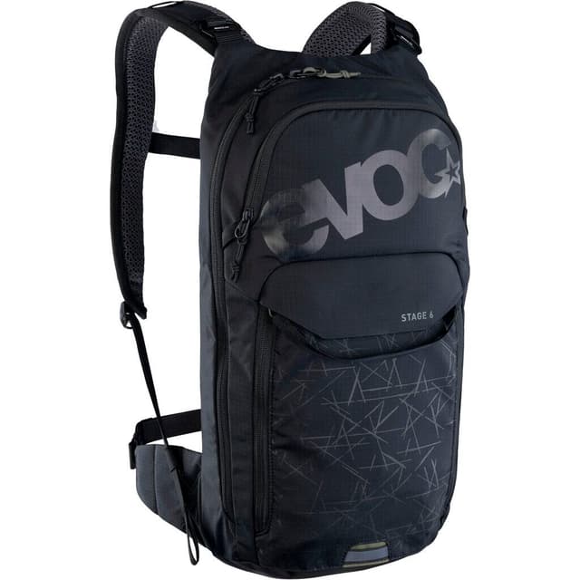 evoc Stage 6L Backpack + 2L Bladder Sac à dos de vélo noir