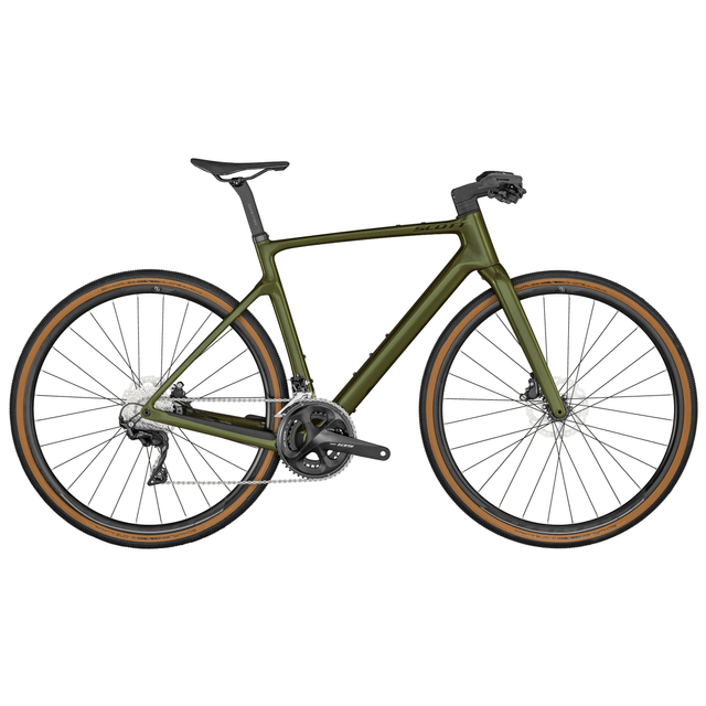 scott Metrix 10 Bicicletta da città verde-scuro