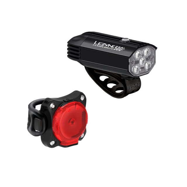 lezyne Fusion Drive 500+ / Zecto Drive 200+ Pair Éclairage pour vélo