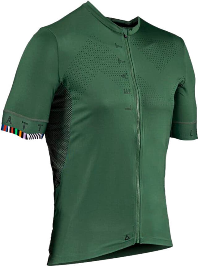 leatt MTB Endurance 5.0 Jersey Maglietta da bici verde-scuro