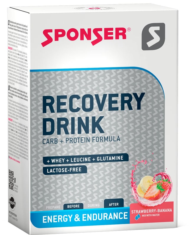 sponser Recovery Drink Box Proteinpulver