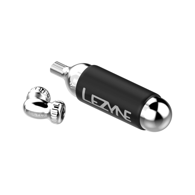 lezyne Twin Speed Drive CO2 With 25G Cartridge Pompa per bici argento