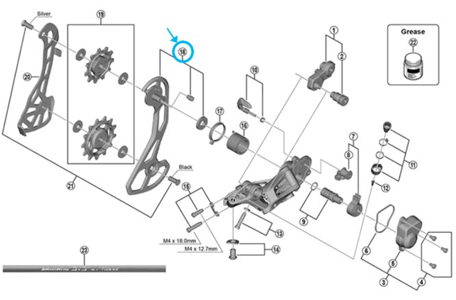 shimano RD-RX810 Guide