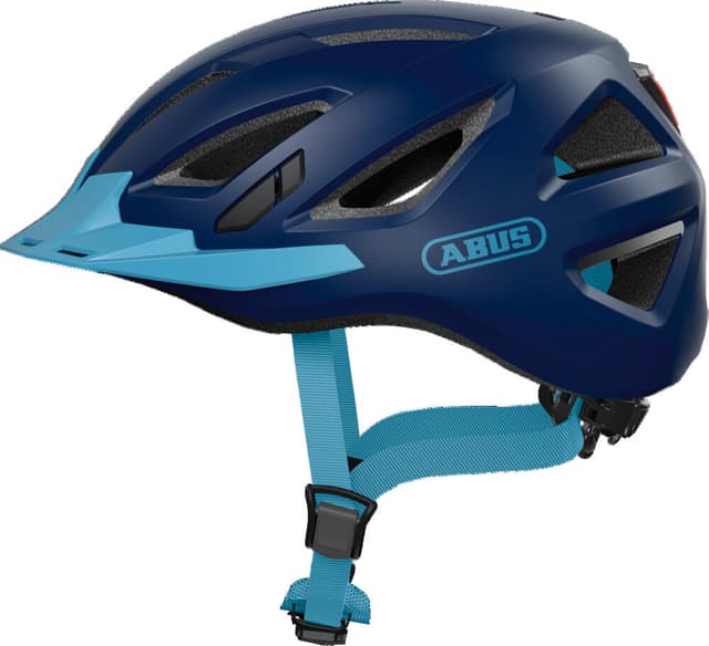 abus URBAN-I 3.0 Velohelm blau