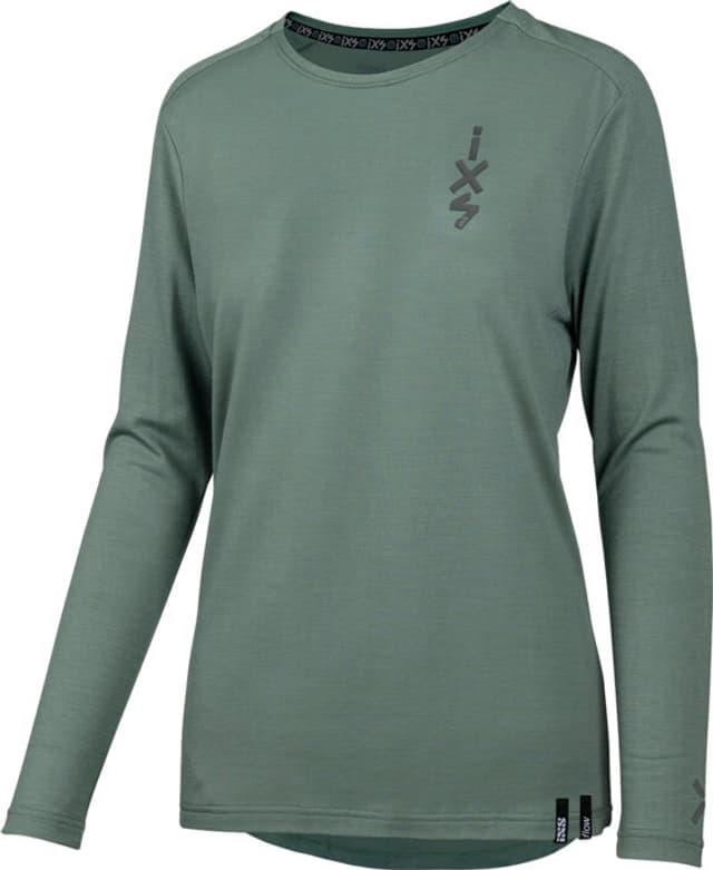ixs Women's Flow Merino long sleeve jersey Langarmshirt smaragd