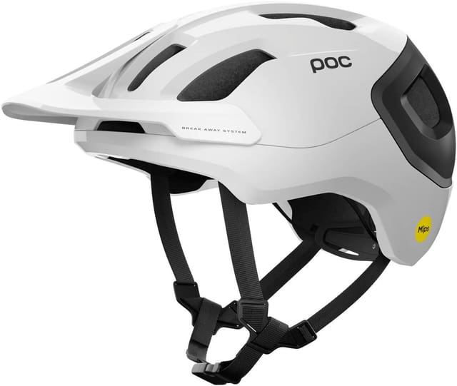 poc Axion Race MIPS Velohelm weiss