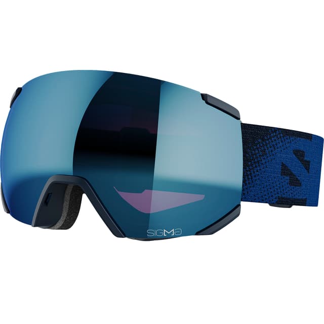 salomon Radium Sigma Masque de ski bleu