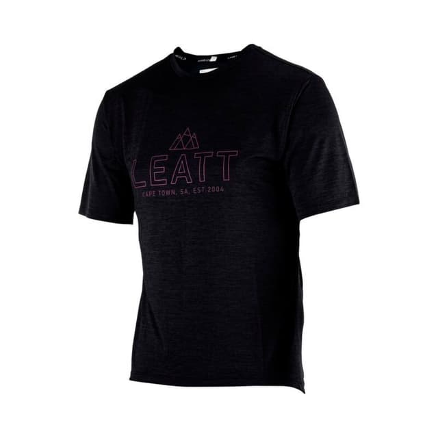 leatt MTB Trail 1.0 T-Shirt schwarz