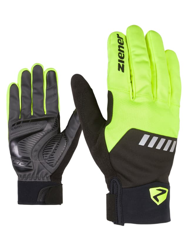 ziener Dallen Touch Gants de vélo jaune-neon