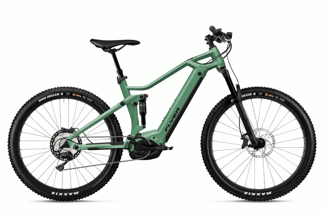 flyer Uproc3 6.30 27.5 Mountain bike elettrica (Fully) verde