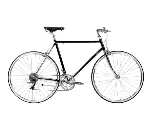 siech-cycles Urban 16-Speed Bicicletta da città nero