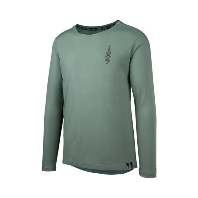 ixs Flow Merino long sleeve jersey Langarmshirt smaragd
