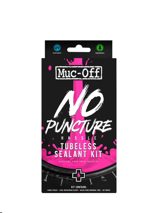 MucOff Tubeless Kit No Puncture Hassle Sigillante per pneumatici