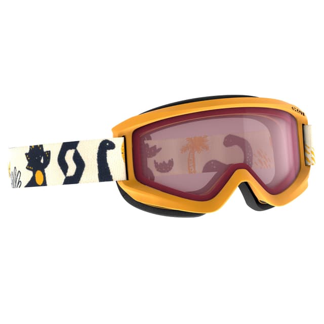 scott Junior Agent Masque de ski jaune