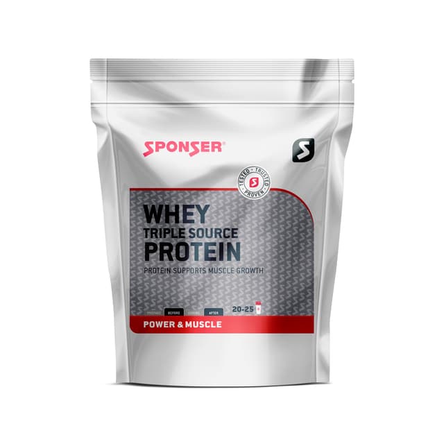 sponser Whey Triple Source Protein Poudre protéiné blanc