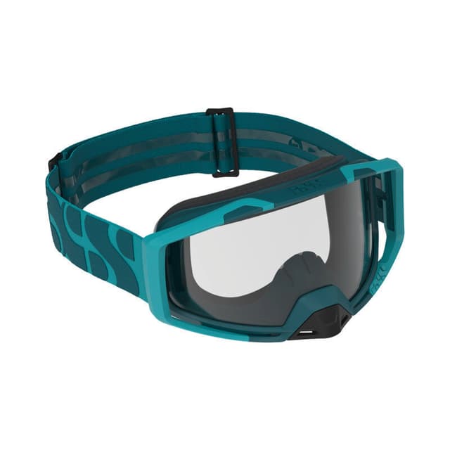 ixs Trigger clear Lunettes VTT turquoise
