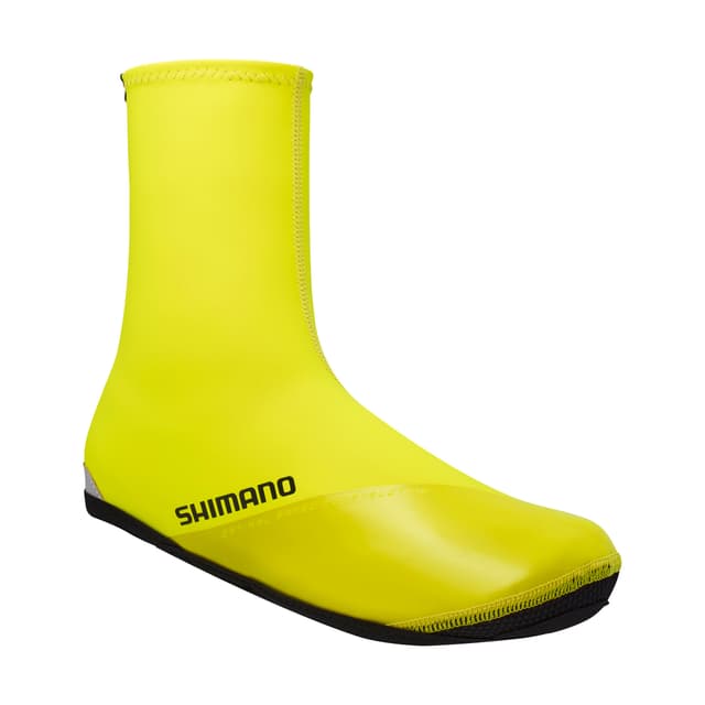 shimano DUAL H2O SHOE COVER Guêtres jaune-neon