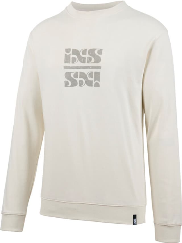 ixs Brand organic 2.0 sweater Sweatshirt bianco-grezzo