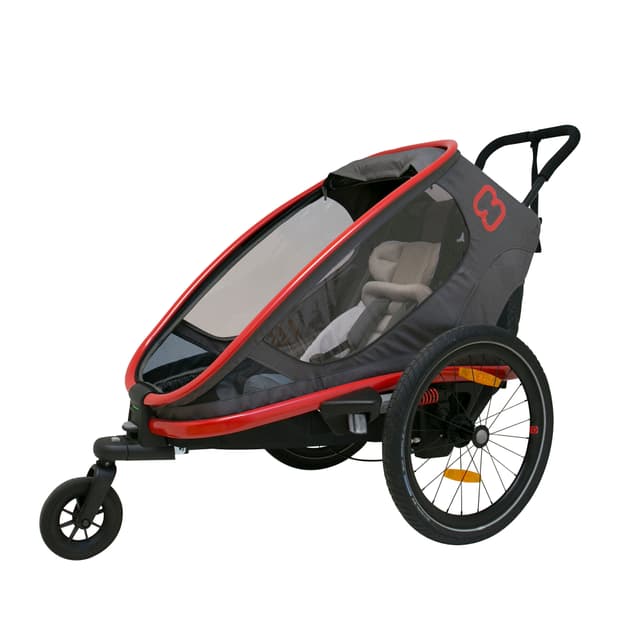 hamax Outback ONE Rimorchio carbone