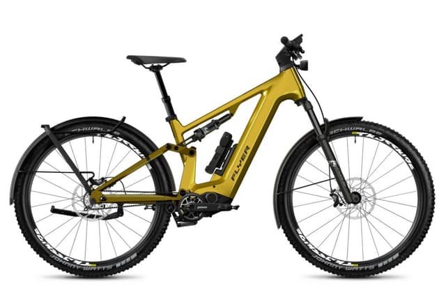 flyer Goroc TR:X 8.63 Bicicletta elettrica 25km/h (Fully) oro