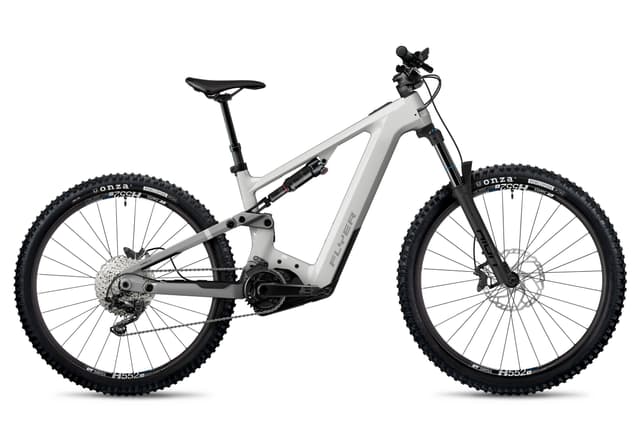flyer Uproc X 2.10 (Mullet) E-Mountainbike (Fully) weiss