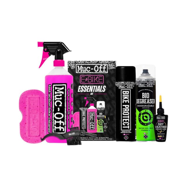 mucoff eBike Essentials Clean Protect &amp; Lube Kit Detergente