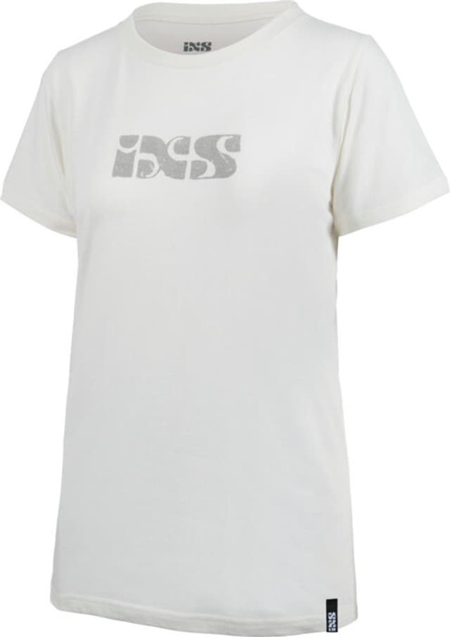 ixs Women's Brand organic 2.0 tee T-shirt bianco-grezzo