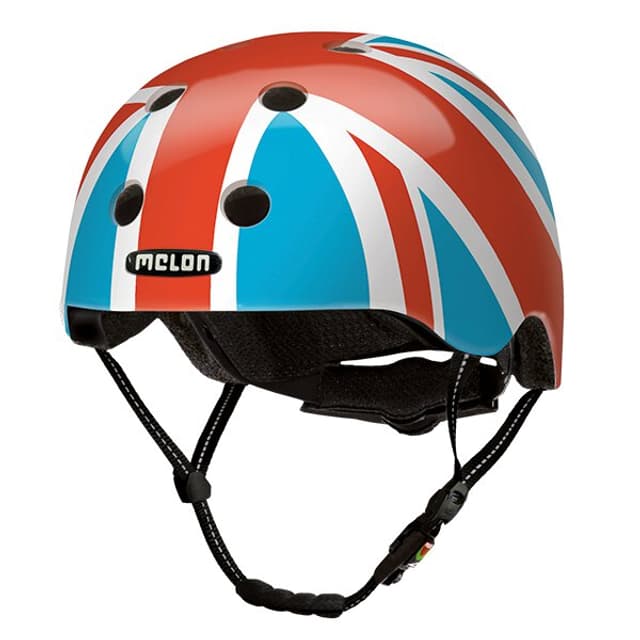 melon Union Jack Velohelm rot