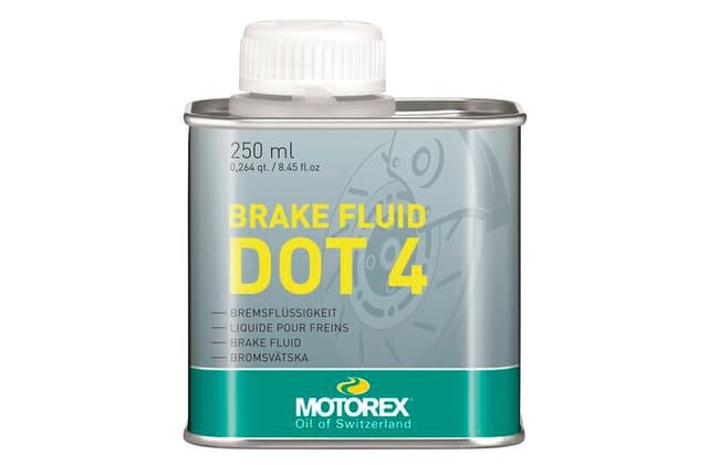 MOTOREX Brake Fluid DOT 4 Bremsflüssigkeit Flasche 250 ml Bremsflüssigkeit