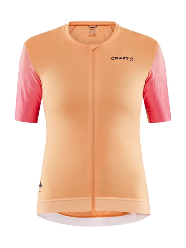 craft ADV AERO JERSEY Maglietta da bici arancio-chiaro