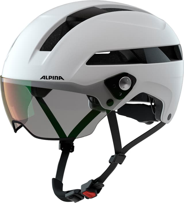 alpina SOHO VISOR V casque de vélo blanc