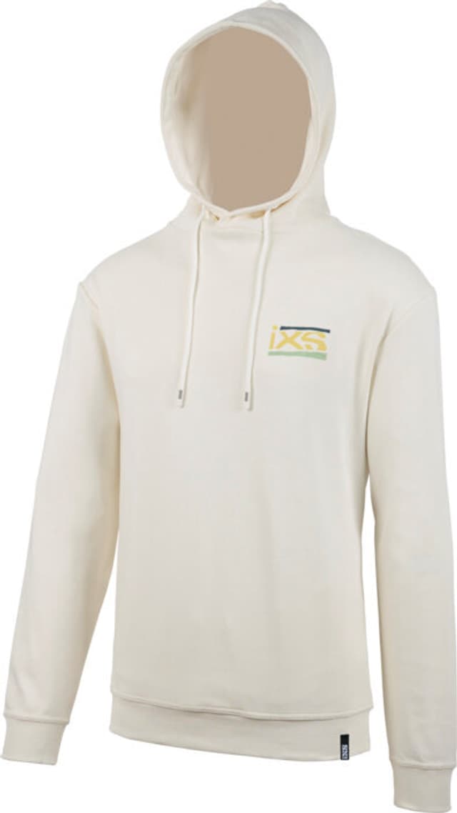 ixs Arch organic hoodie Felpa bianco-grezzo