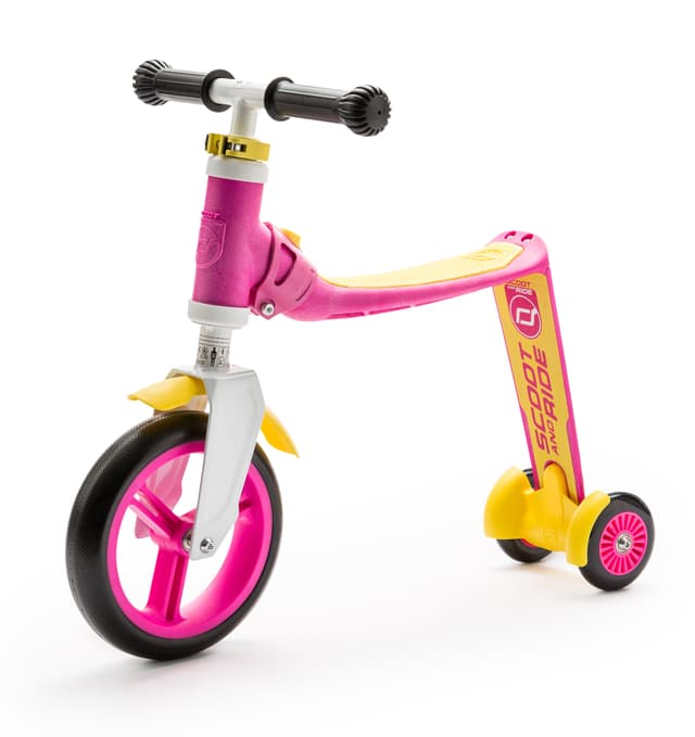 scoot-and-ride Highwaybaby+ Scooter pink