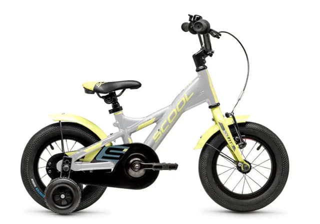 s-cool XXlite alloy 12 Bicicletta per bambini grigio-chiaro