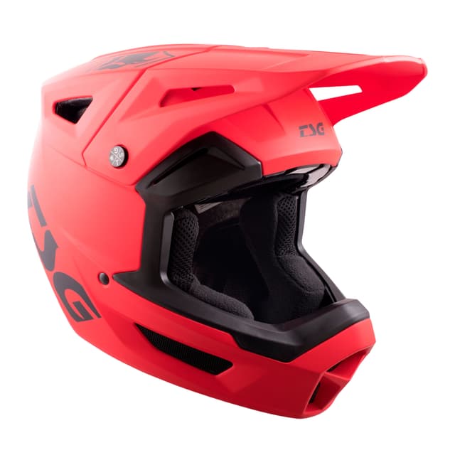 tsg Sentinel Solid Color Casque de vélo rouge