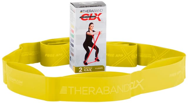 theraband Theraband  CLX 2 Elastico fitness giallo