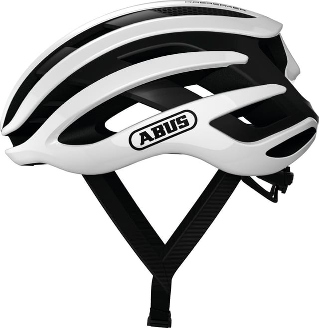 abus AIRBREAKER Velohelm weiss