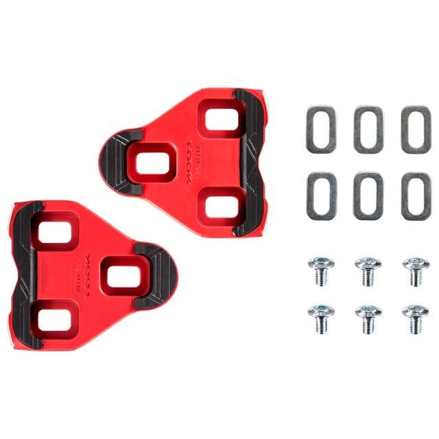 Look Cleat Delta Fitness Grip Red Taquets