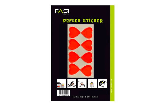 fasi FASI Reflex-Sticker Herzen Reflektor