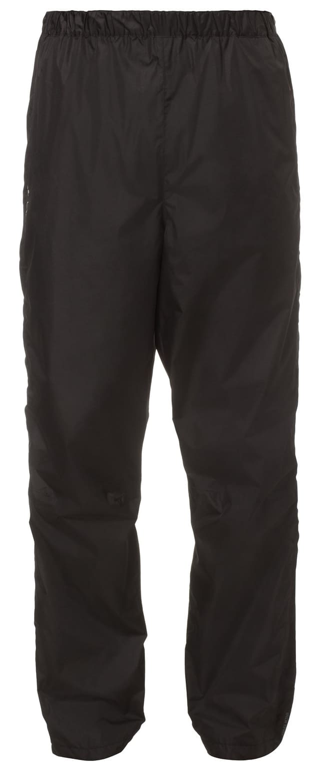 vaude Fluid Full-zip Pants II Pantalon de pluie noir
