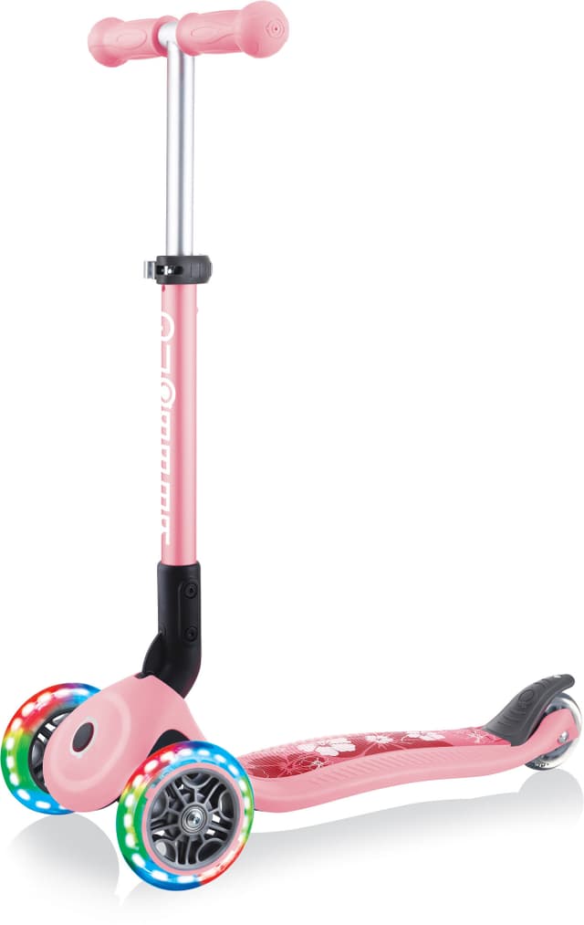 globber Junior Foldable Fantasy Light Scooter pink