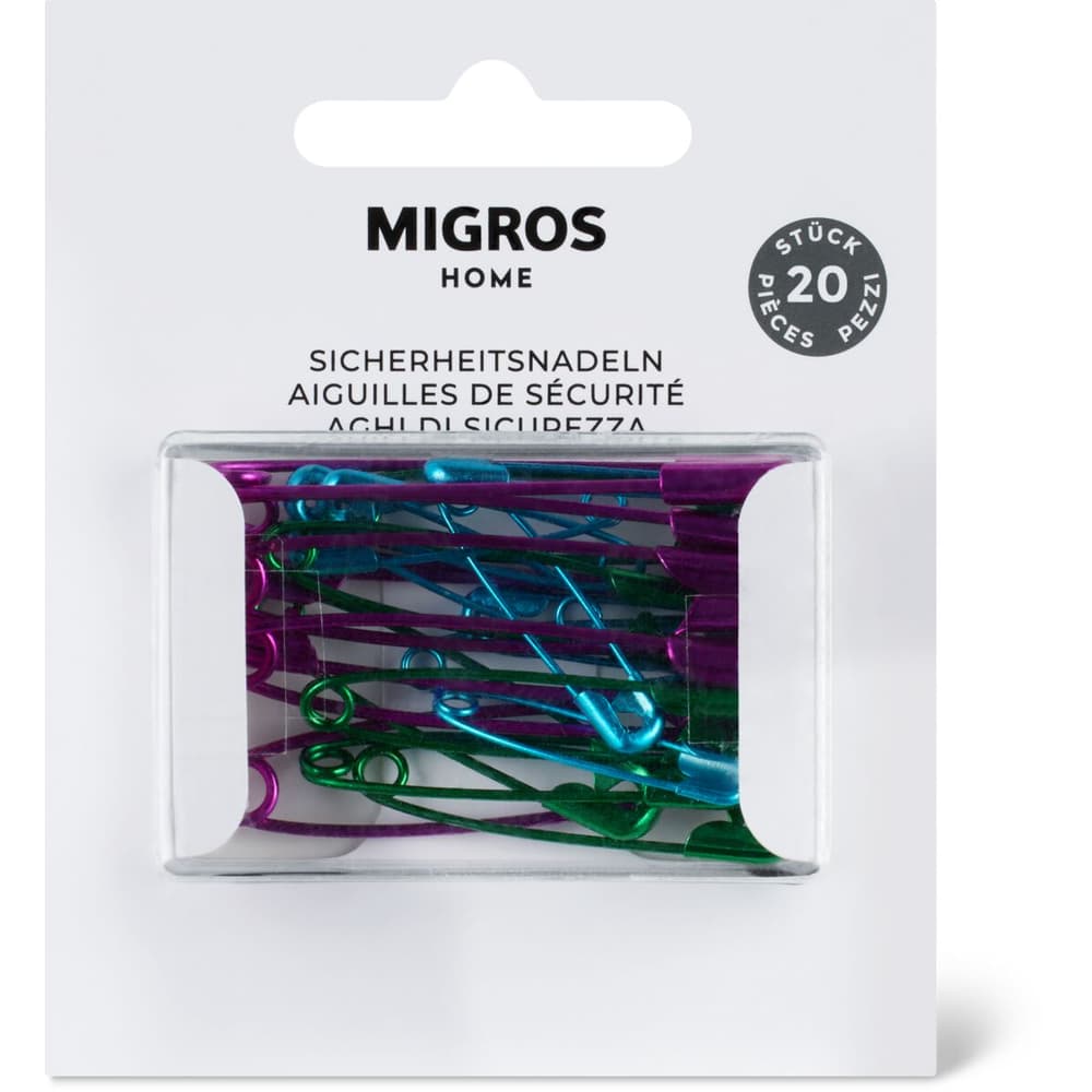 Spille Di Sicurezza MILWARD – Assortite 28/40/50 Mm – Acciaio (12 Pezzi In Scatola)