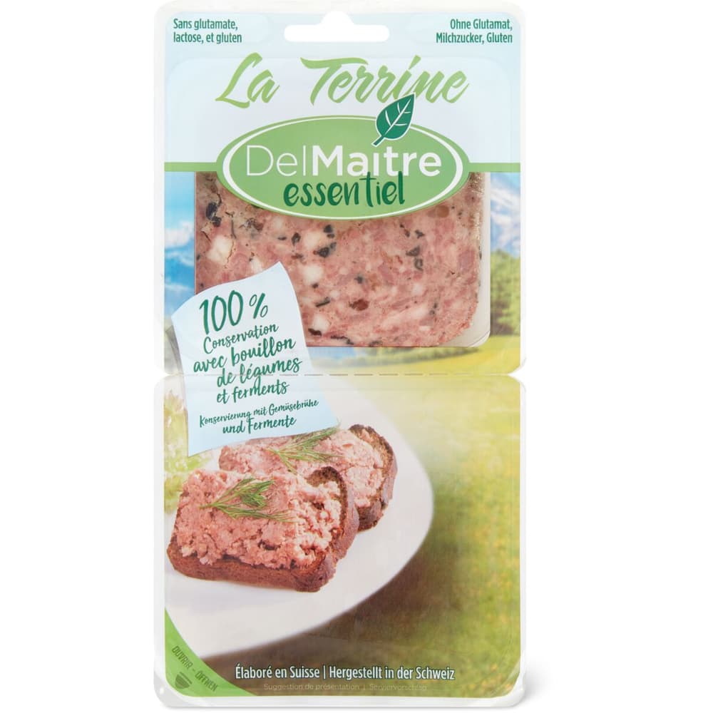 Del Maître essentiel · Terrine forestière • Migros