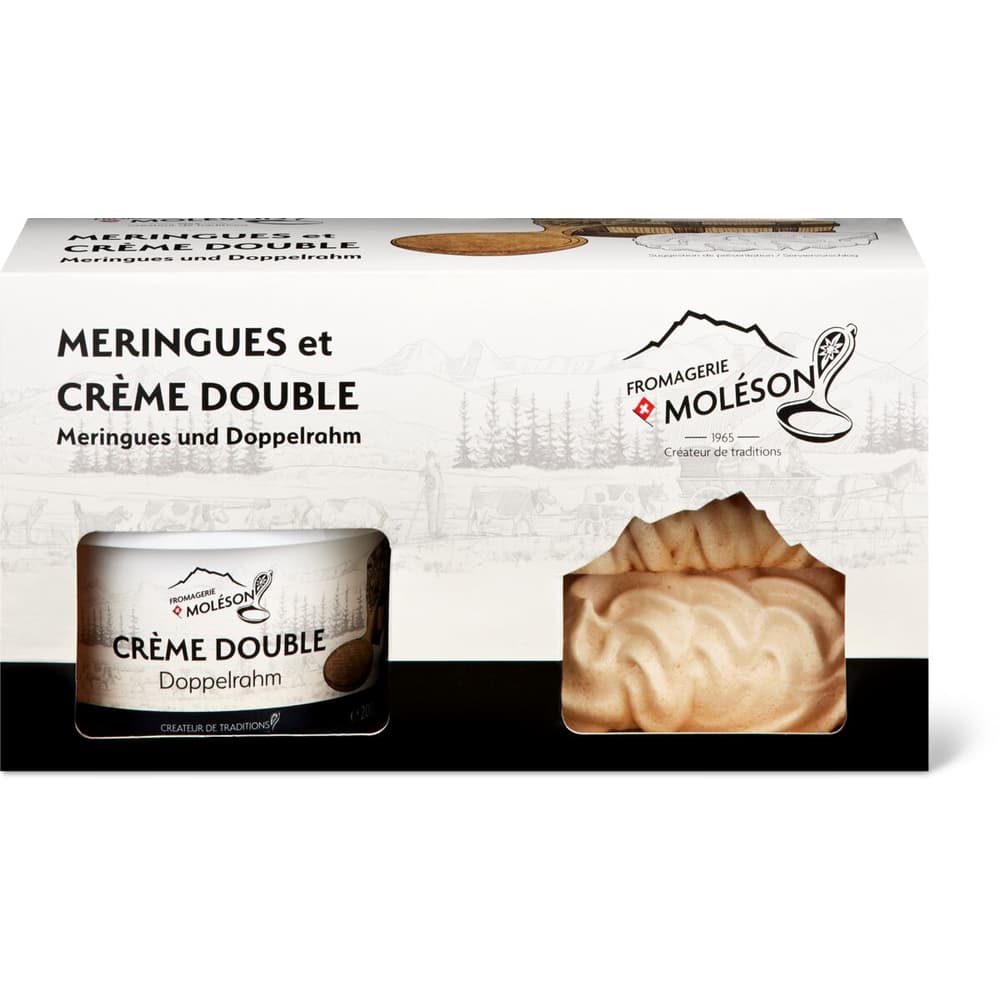 Double crème meringues • Migros