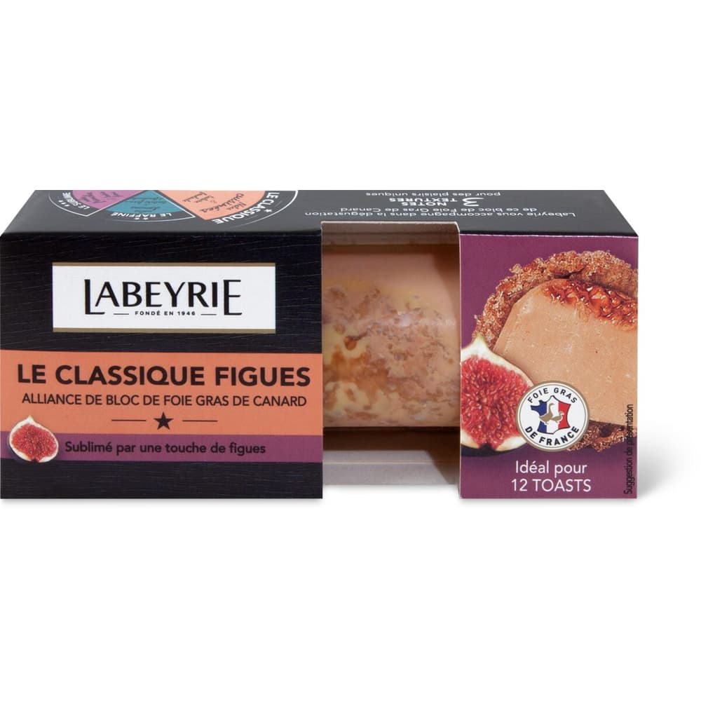 Labeyrie · Blocco di alleanza di foie gras d'anatra e fichi