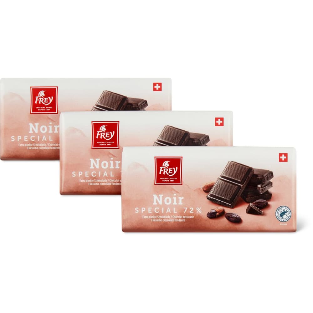 · bars Buy Extra Frey dark, · • Chocolate 72% cocoa Migros
