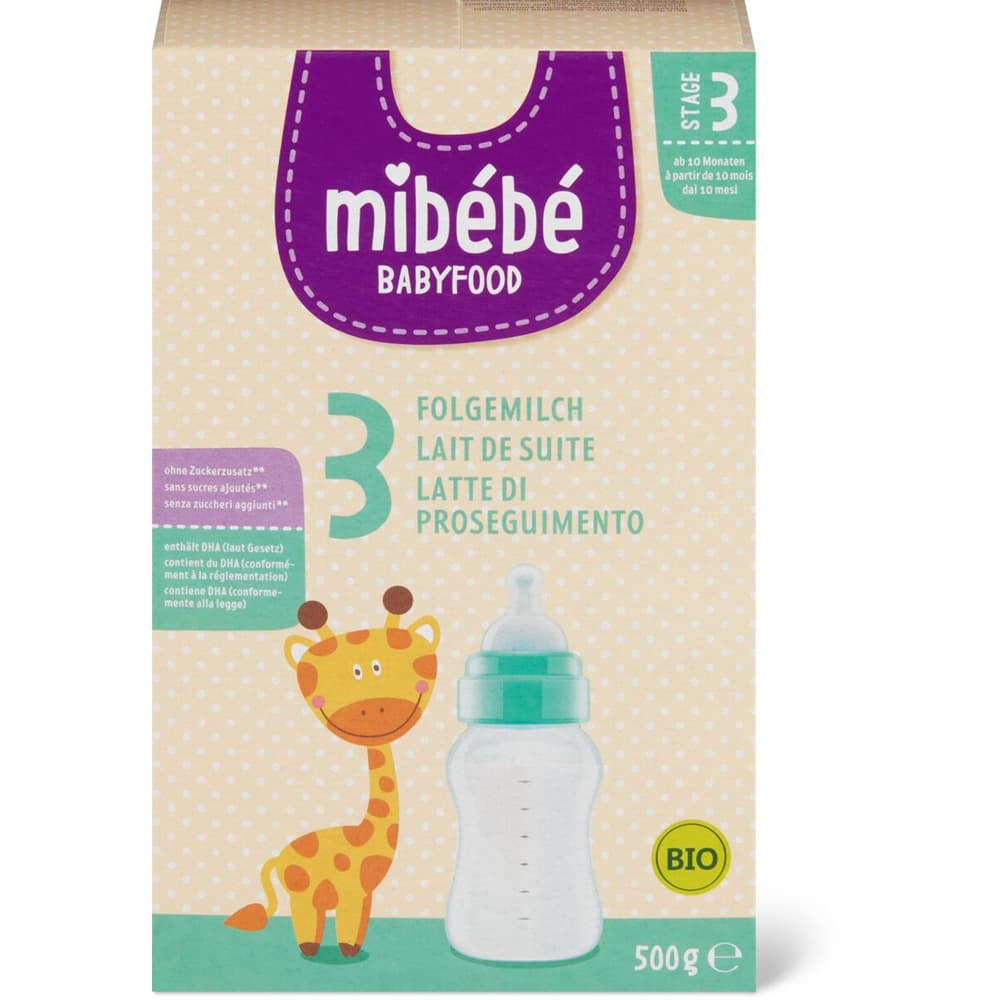Acquista Mibébé Bio Babyfood 3 · Latte di proseguimento · Da 10