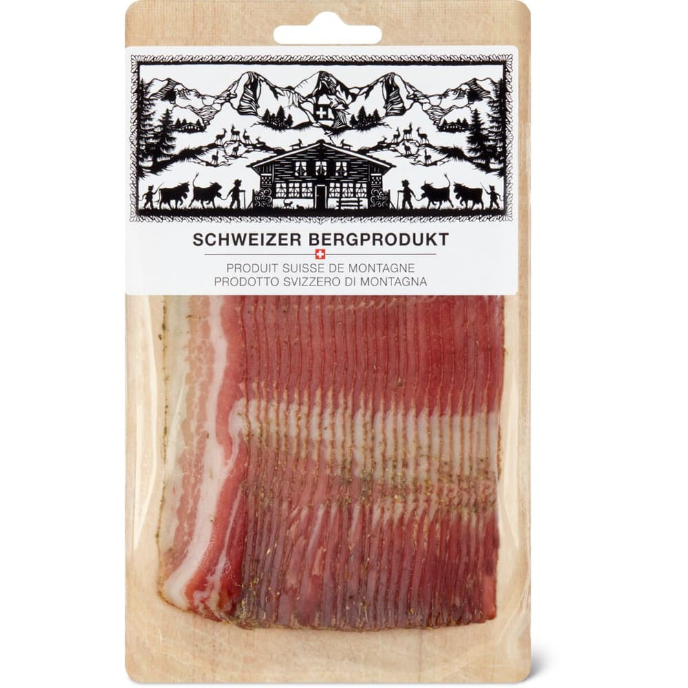 Pancetta cruda della montagna alle erbe • Migros